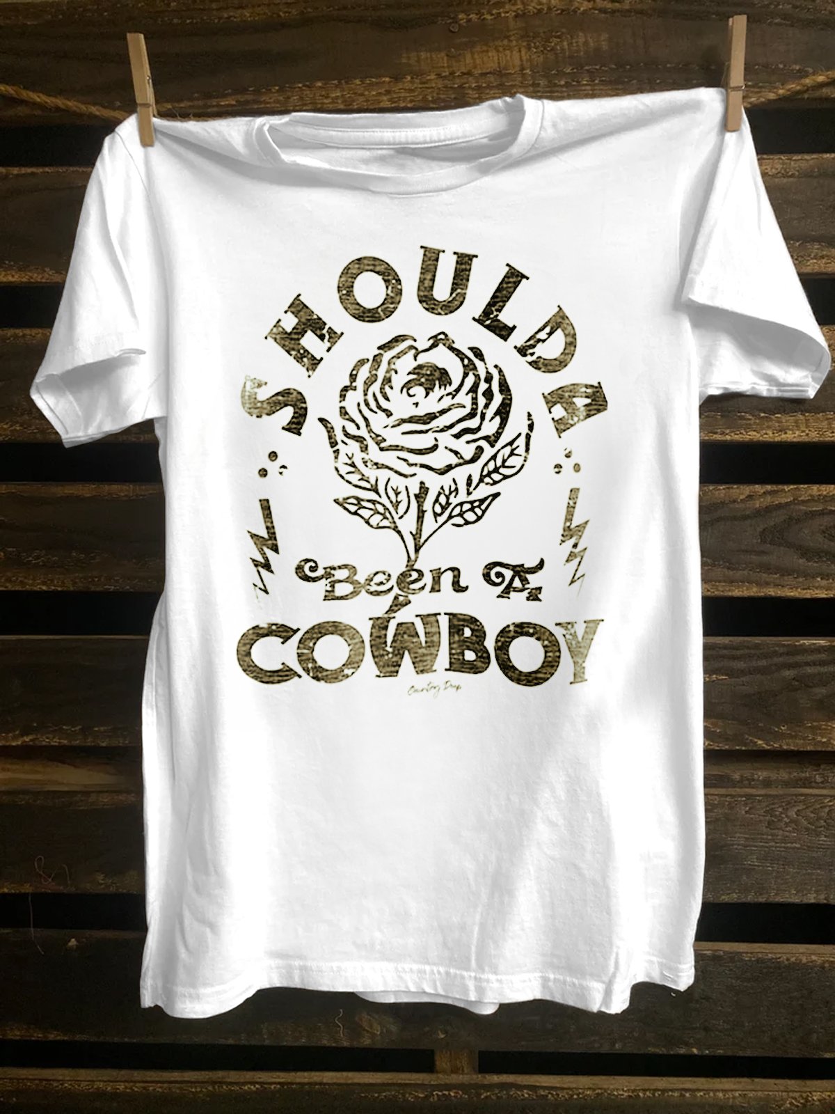 Western Style Cotton T-Shirt