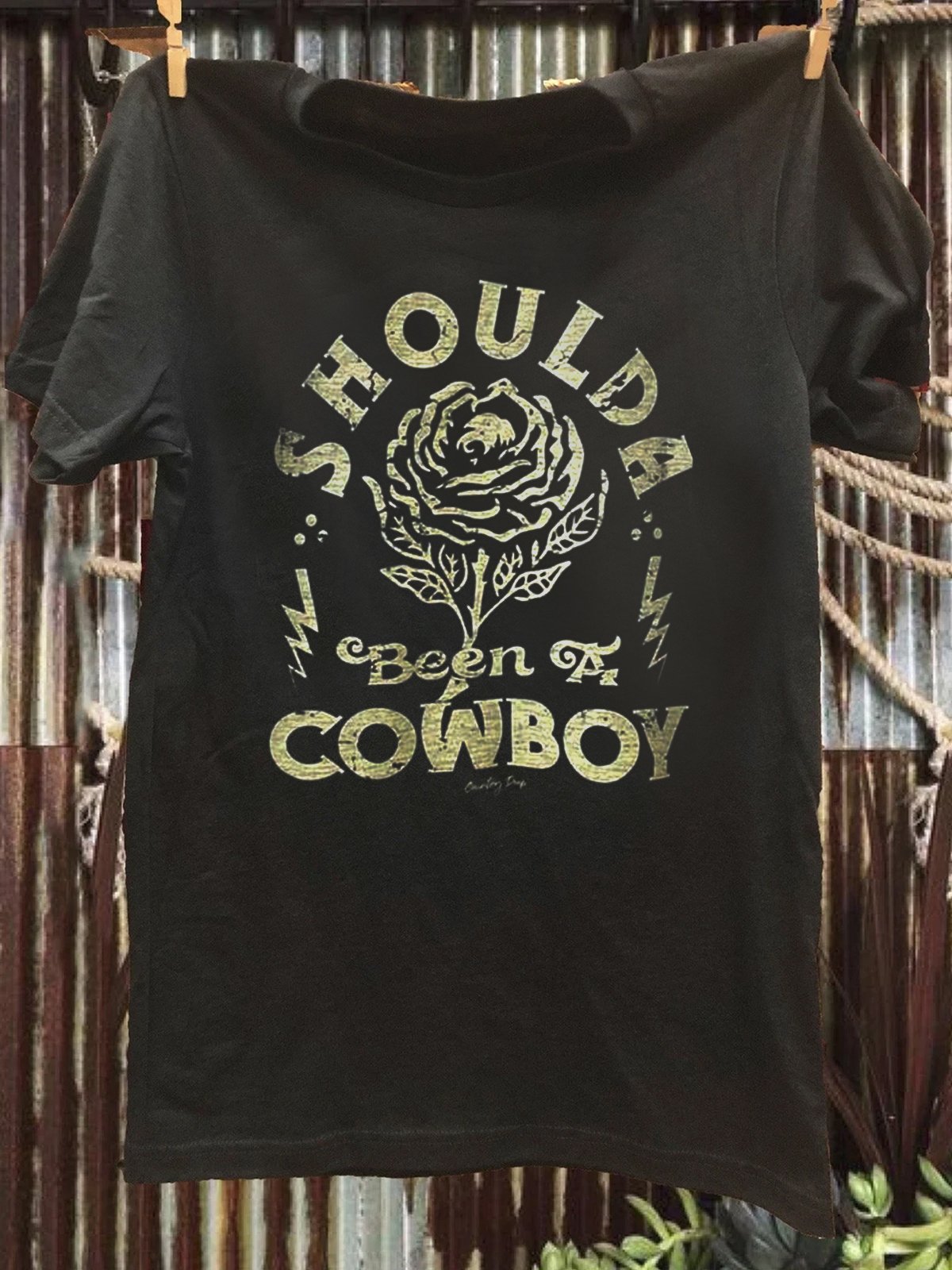 Western Style Cotton T-Shirt