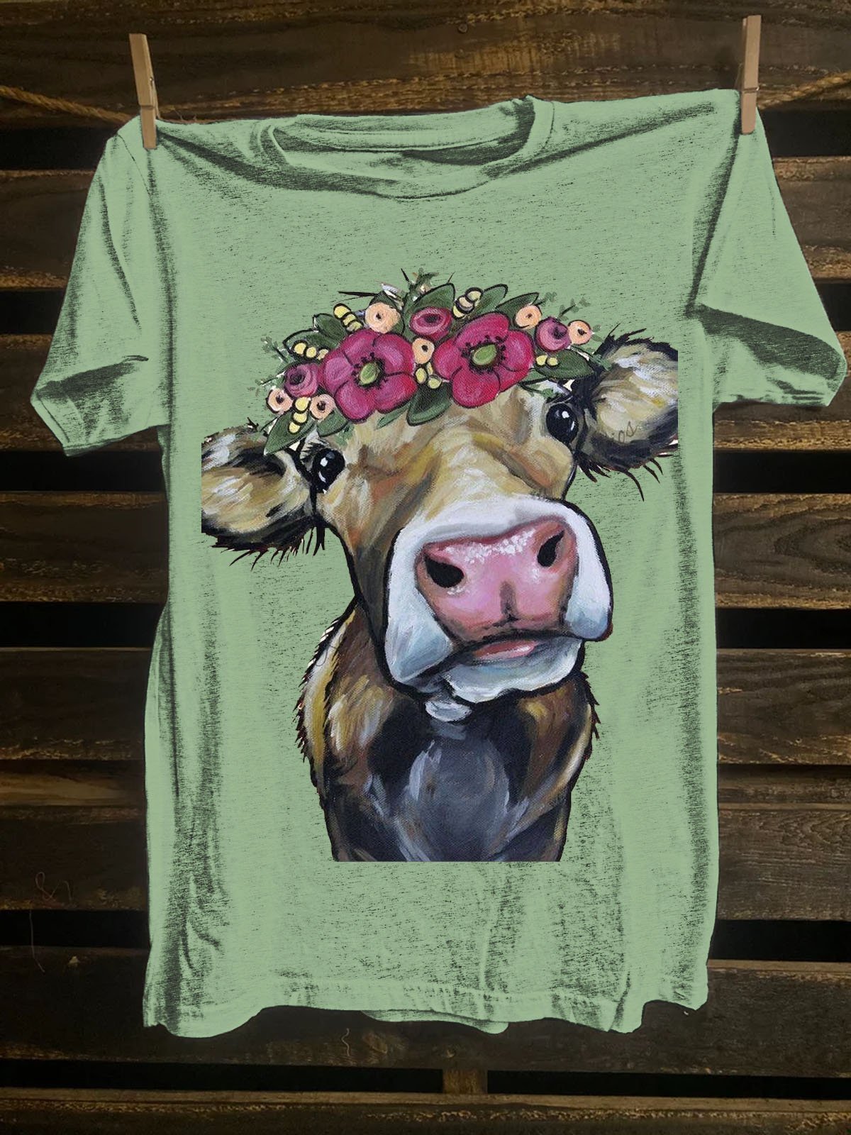 Cattle Western Style T-Shirt