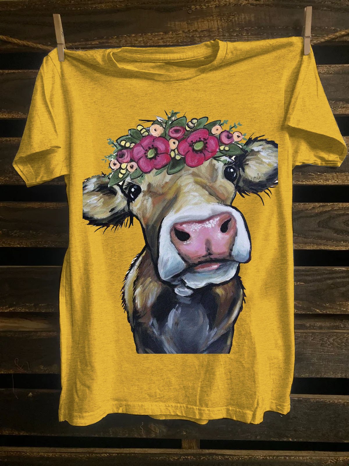 Cattle Western Style T-Shirt