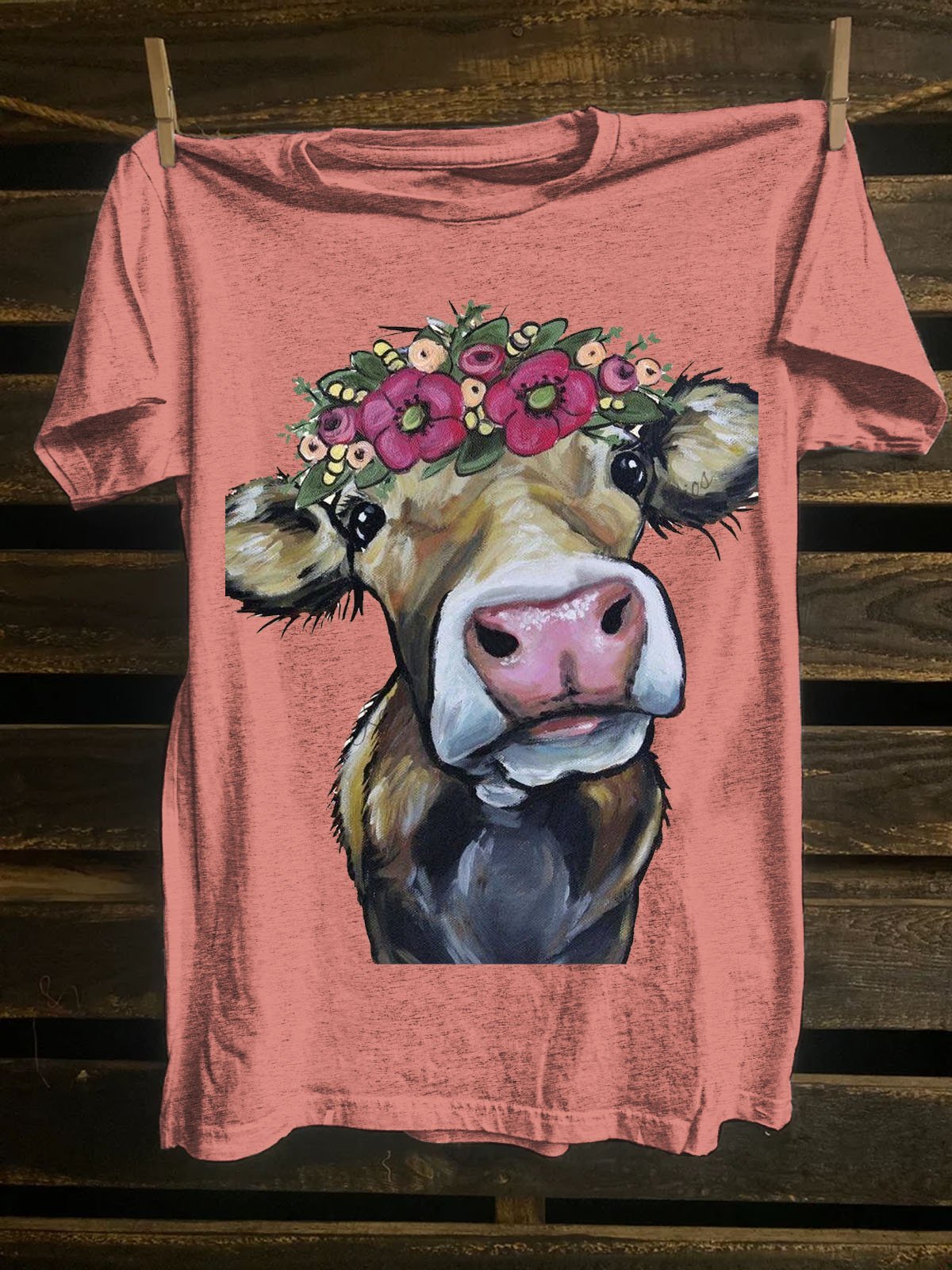 Cattle Western Style T-Shirt