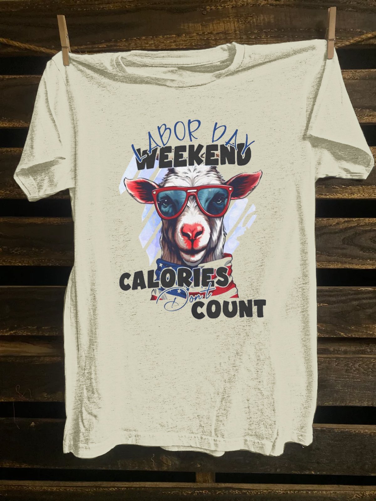 Crew Neck Western Style T-Shirt