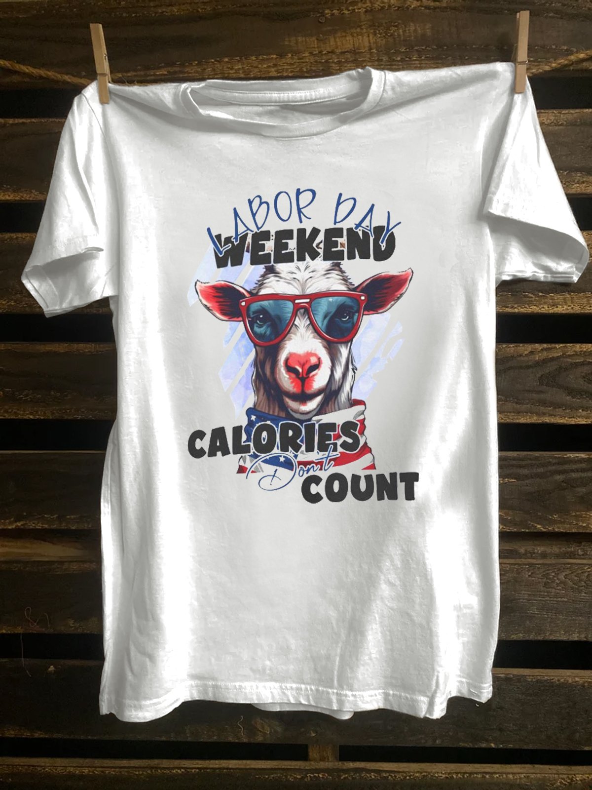 Crew Neck Western Style T-Shirt