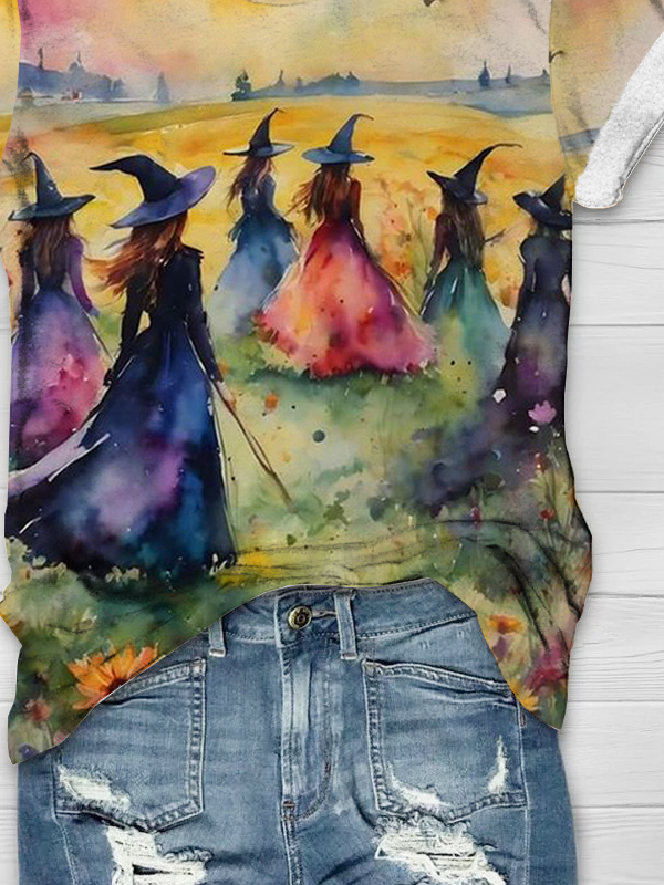 Halloween Loose Casual T-Shirt