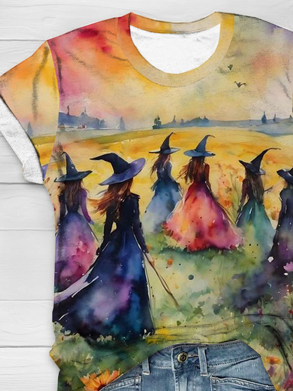 Halloween Loose Casual T-Shirt