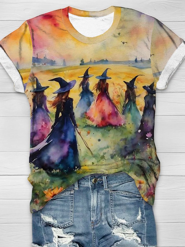 Halloween Loose Casual T-Shirt