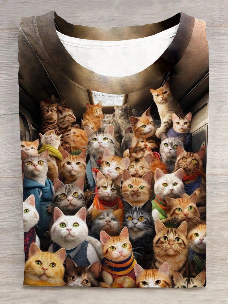 Casual Cat T-Shirt