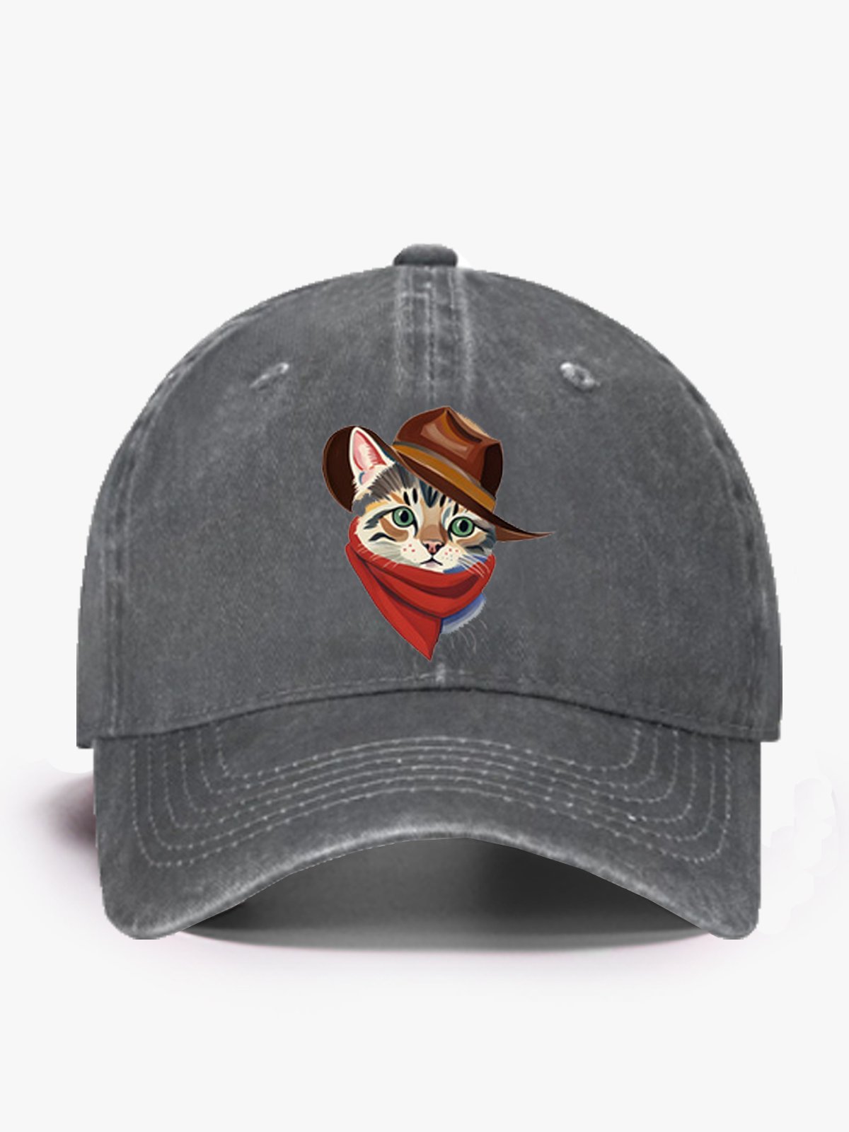 Cat cotton western hat