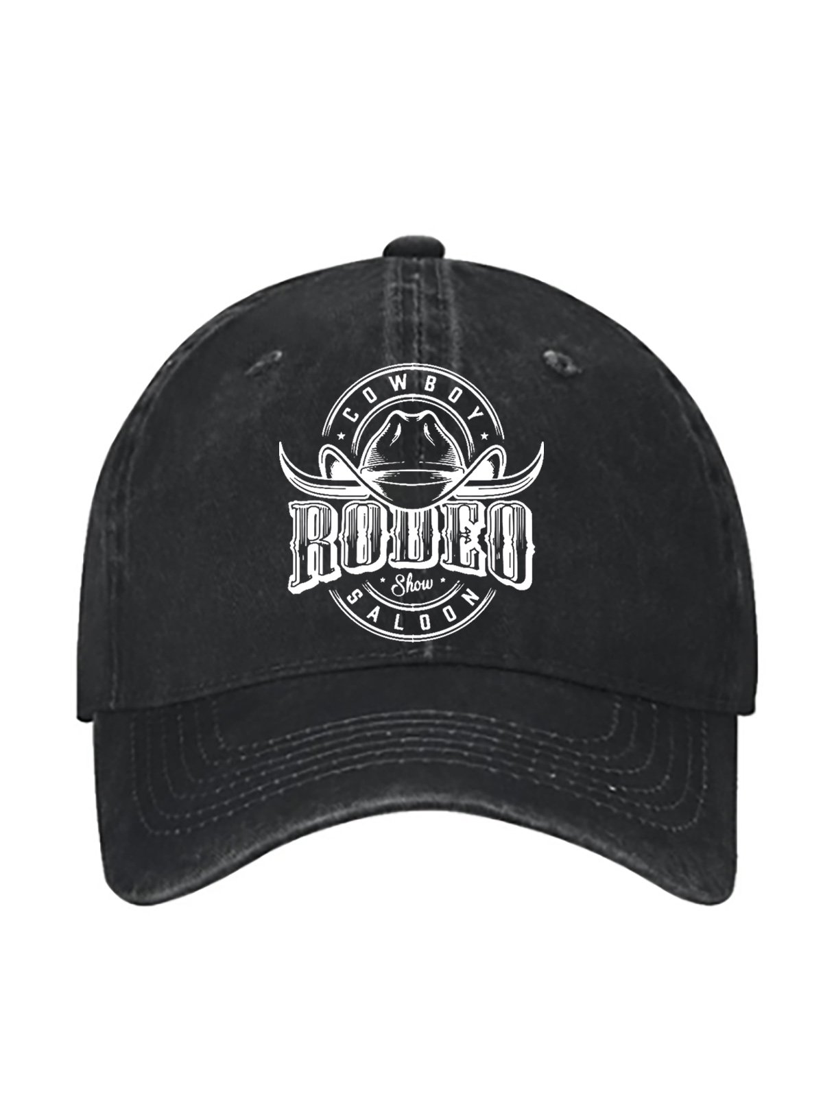 Cotton Western Style Cowboy Saloon Rodeo Show baseball cap