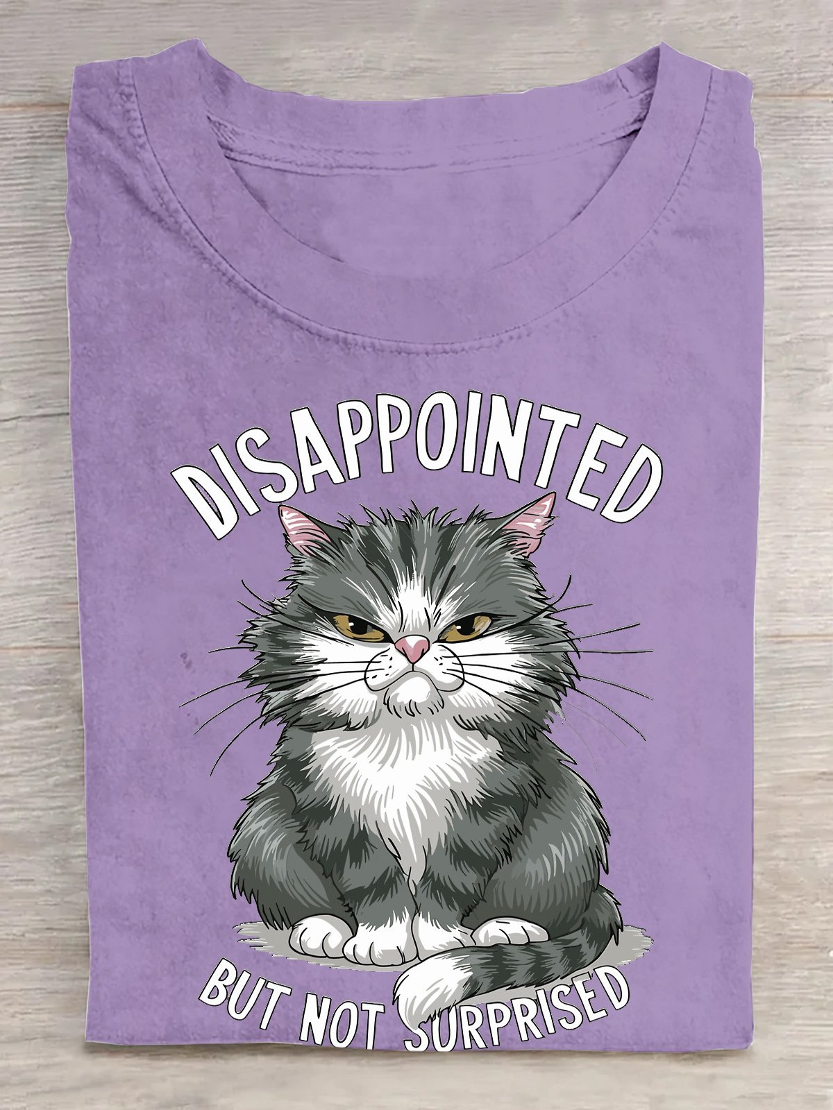 Cat disappointed but not surprised T-Shirt