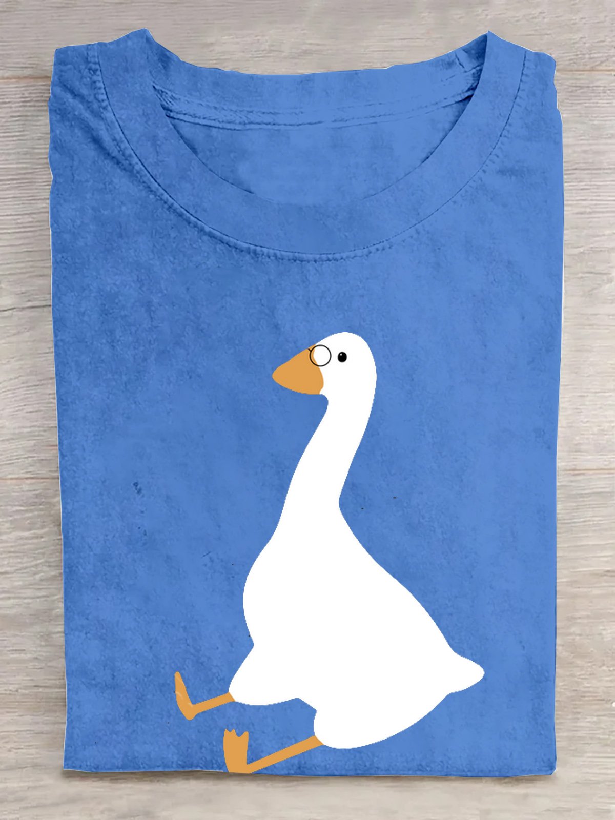 Loose Duck Casual Cotton T-Shirt